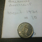 Hollannin Antillit 10 cents 1971, km#10 - pikkukuva 2