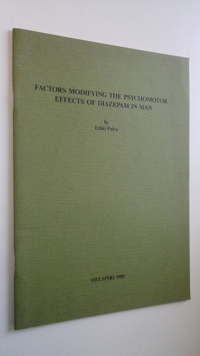 Erkki Palva : Factors modifying the psychomotor effects o...