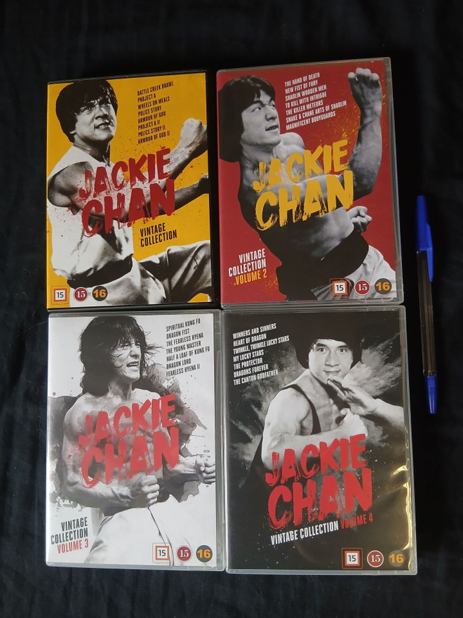 Jackie Chan Vintage Collection 1-4 DVD BOX