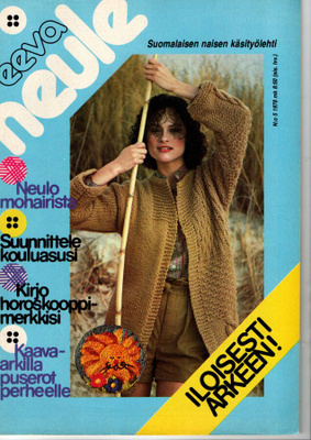 Eeva Neule n:o 5 1978 (Kaava on) Katso kuvat.