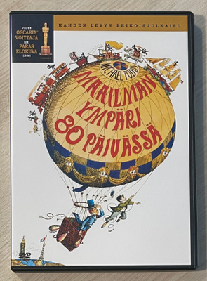 Maailman ympäri 80 päivässä (1956) 5 Oscarin voittaja (2DVD)