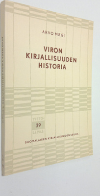 Arvo Mägi : Viron kirjallisuuden historia