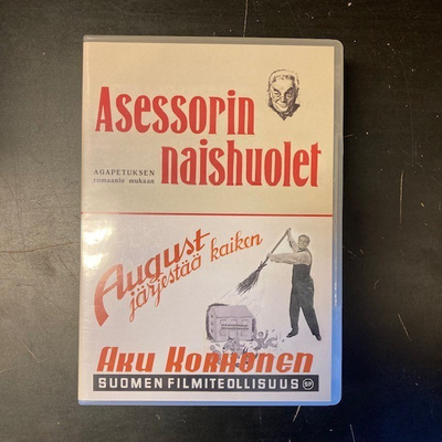 Asessorin naishuolet / August järjestää kaiken DVD