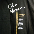 CHRIS NORMAN RUSSIAN TOUR MARCH 2012 UUSI T-PAITA KOKO M - pikkukuva 2