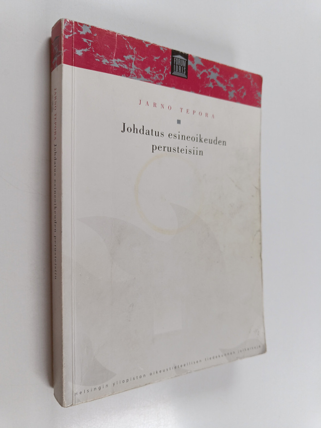 Jarno Tepora : Johdatus esineoikeuden perusteisiin