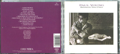 PAUL YOUNG . CD-LEVY . BETWEEN TWO FIRES