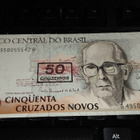 Brasilia Brazil 50 cruzeiros 1990 P223 UNC - pikkukuva 1