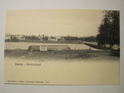 VANHA Postikortti Raahe HUIPPUKUNTO ennen-1905