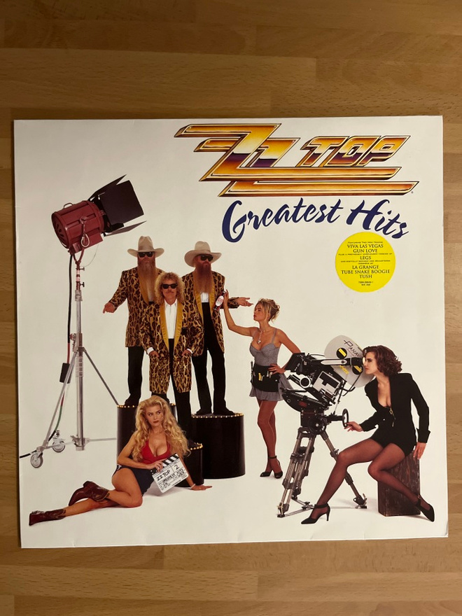 ZZ TOP - Greatest hits LP ORIG. -92