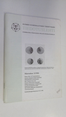 Suomen numismaattisen yhdistyksen tiedotuslehti Marraskuu...