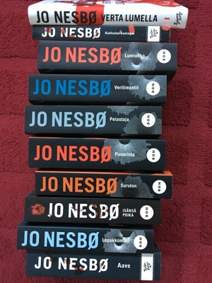 10 x Jo Nesbo -kirjoja myös ulkomaille
