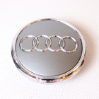 Audi vannekeskiöt – Kromireunus, Kromi-Harmaa – 77mm (4kpl - pikkukuva 4