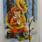 Nenne: Tonttu soittaa nuoteista keskellä metsää, p. 1958 - pikkukuva 1