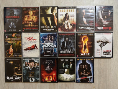 17 DVD-elokuvan trilleri- ja kauhupaketti – 6 avaamatonta