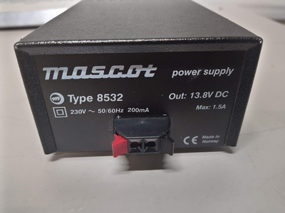 MASCOT Power supply 13,8V dc 1,5A