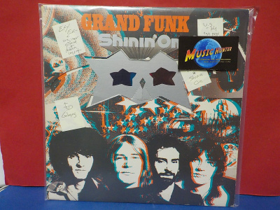 GRAND FUNK - SHININ ON EX-/EX- U.S -74 1ST PRESS LP