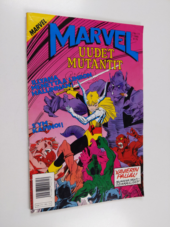 Marvel 11/1990 : Uudet mutantit