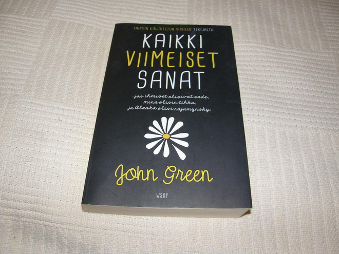 John Green Kaikki viimeiset sanat  -nid