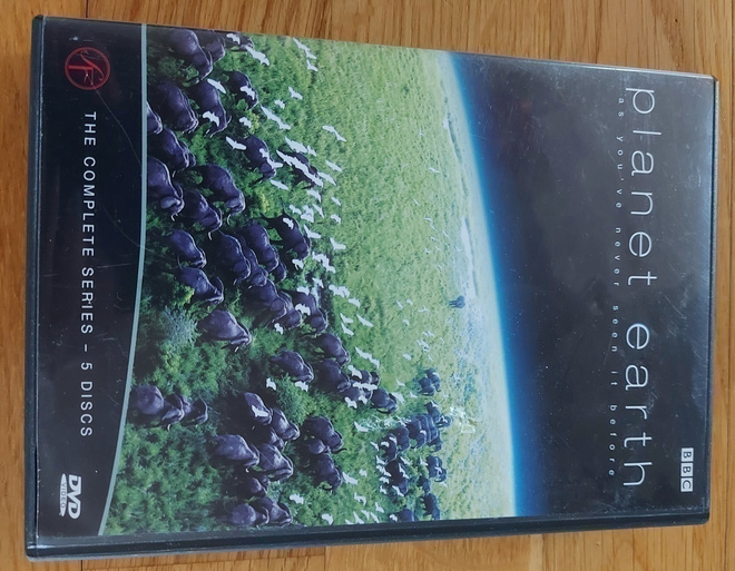 Planet earth DVD-boksi