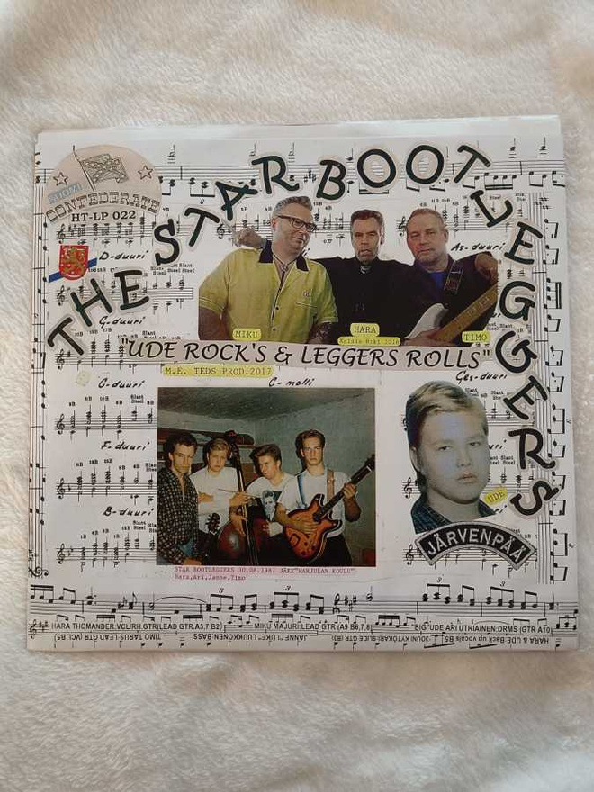 THE STAR BOOTLEGGERS - Ude Rock's & Leggers Rolls LP