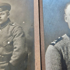 3 VANHAA CDV Valokuvaa Sotilaat Sortavala Pori ym 1920-l - pikkukuva 2