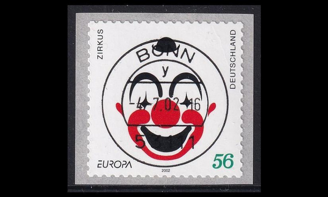 Saksa 2272 o Europa sirkus tarramerkki (2002)