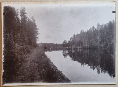Rättijärvi Postikortti originaali