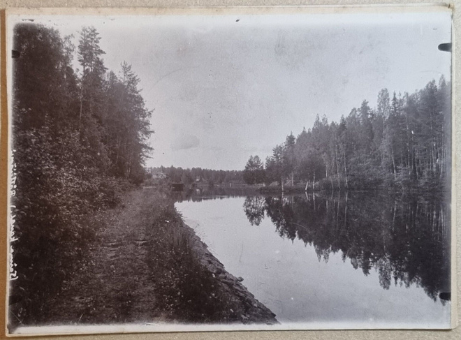 Rättijärvi Postikortti originaali