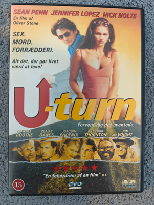 U-käännös helvettiin - U-turn (1997) DVD Tanskajulk