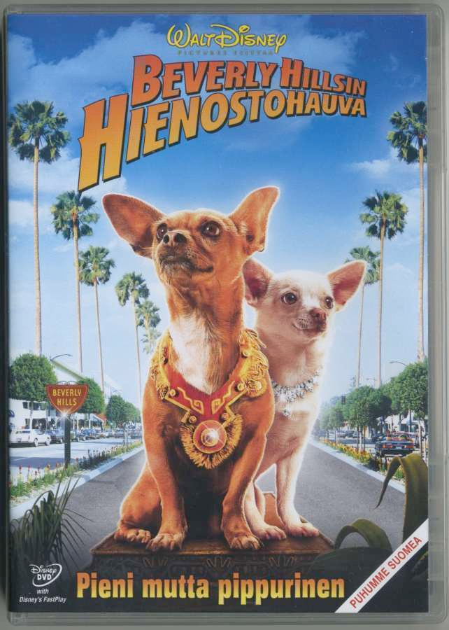 Disney BEVERLY HILLSIN HIENOSTOHAUVA DVD 2008 puhumme suomea