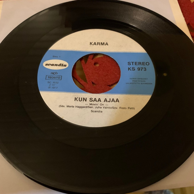 KARMA: Kun saa ajaa * Alan sooloilemaan  * FIN 1977