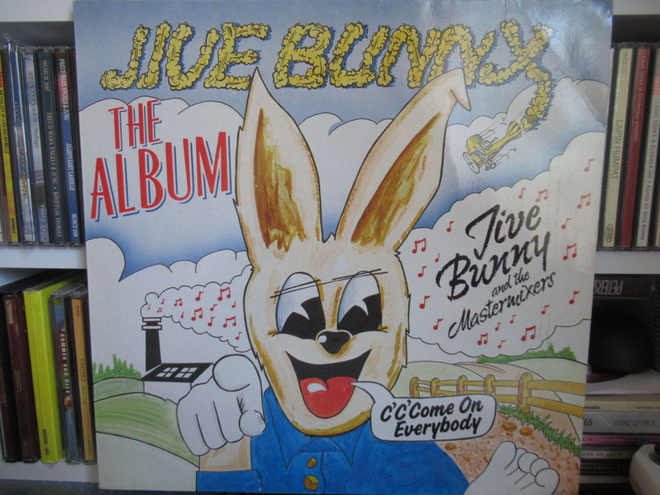 JIVE BUNNY AND THE MASTERMIXERS - THE ALBUM LP