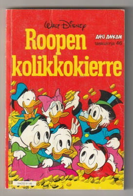 Aku Ankan Taskukirja 46 - Roopen Kolikkokierre