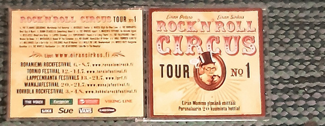 v/A - Rock'N'Roll Circus Tour No 1 -kokoelma-CD