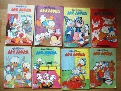 Aku Ankka-lehtiä 0,60€ kpl