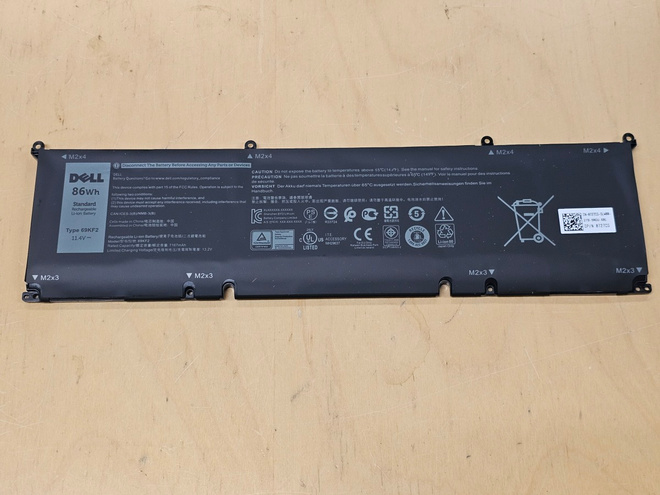 Dell Precision 5550, 5560, 5570 Li-ion akku (69KF2)