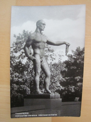 VANHA Postikortti Tampere 1930-l Alkup. Mallikappale