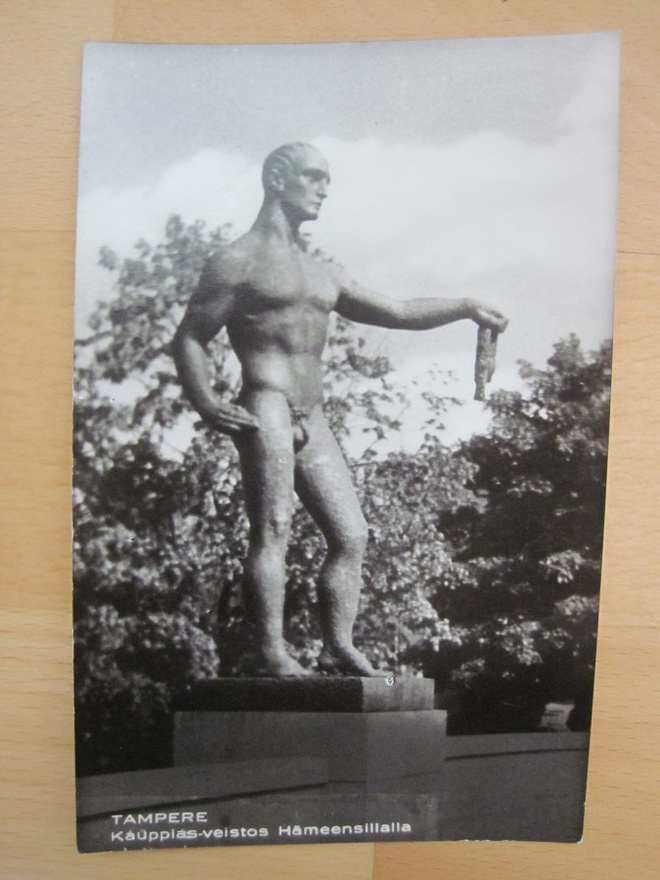 VANHA Postikortti Tampere 1930-l Alkup. Mallikappale