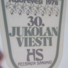 SUUNNISTUS.....30. Jukolan viesti 1978, Kuorevesi. - pikkukuva 2