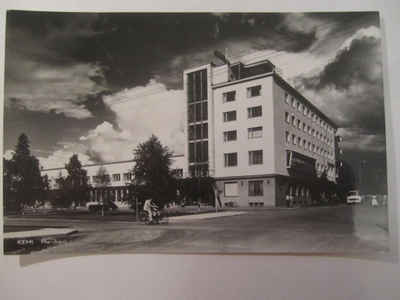 VANHA Postikortti Lappi Kemi 1950-l  Alkup.Mallikappale