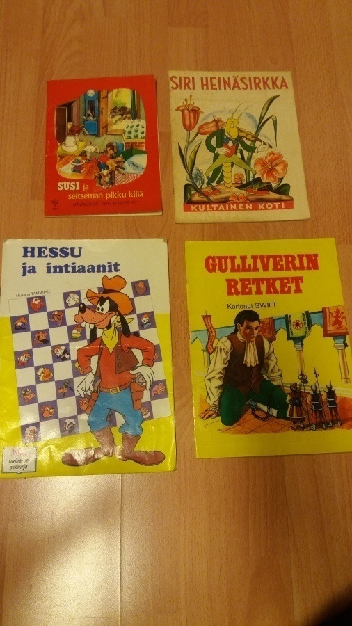Yksi lastenkirja (katso kuvat ja tiedot)