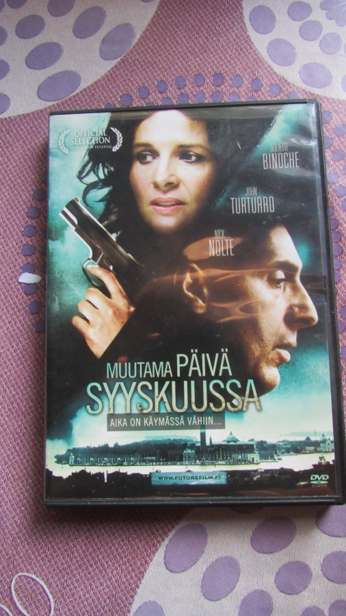 Muutama päivä syyskuussa DVD