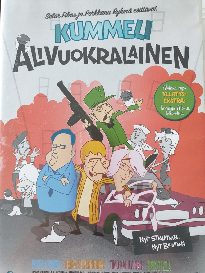 KUMMELI ALIVUOKRALAINEN DVD