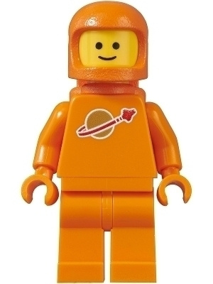 Lego Figuuri - Classic Space ORANGE with Air Tanks