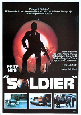 Elokuvajuliste: Peitenimi: "Soldier" (James Glickenhaus)