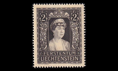 Liechtenstein 256 ** Prinsessa Elsan kuolema (1947)