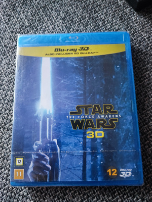 Star Wars The Forces Awakens 3D UUSI BLU-RAY