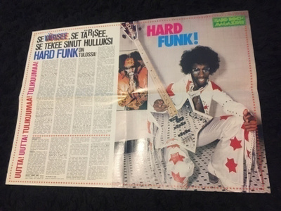 Hard funk juliste