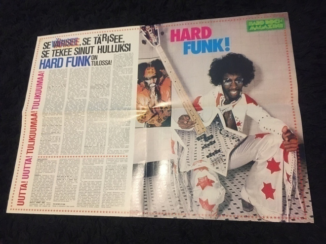 Hard funk juliste
