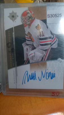 Ultimate autograph Antti niemi!